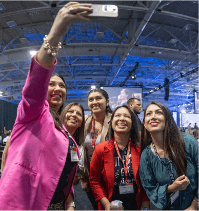 Group Selfie at Success Summit