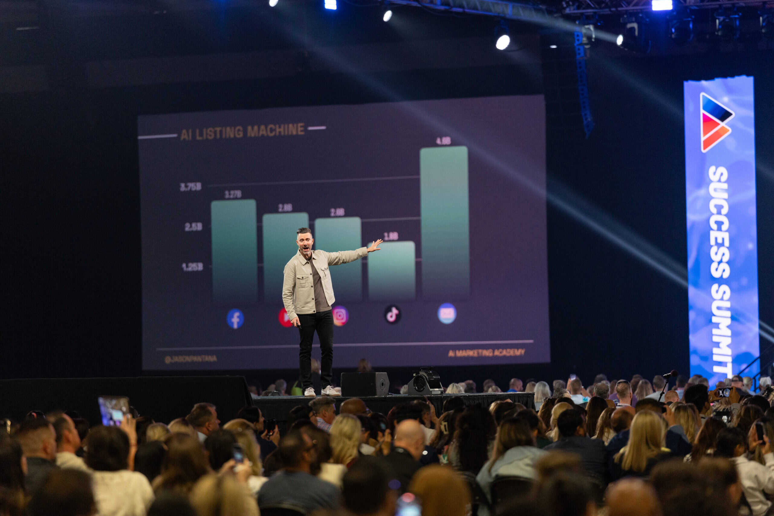 Jason Pantana at Success Summit 2025.